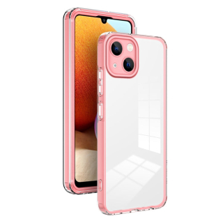 FRAME Zadný kryt pre Apple iPhone 15 Plus - ružový