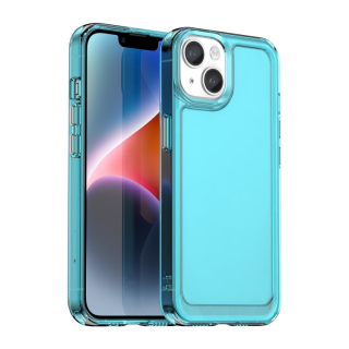 CANDY Zadný obal pre Apple iPhone 15 Plus - modrý