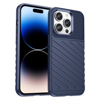 THUNDER Ochranný kryt pre Apple iPhone 15 Pro - modrý