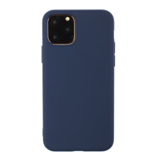 MATT Silikónový obal pre Apple iPhone 15 Pro - modrý