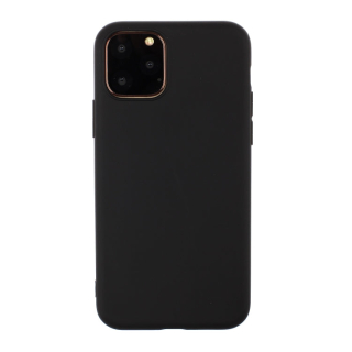 MATT Silikónový obal pre Apple iPhone 15 Pro - čierny