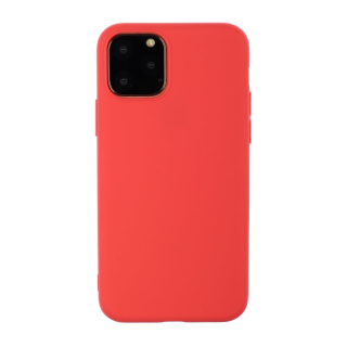MATT Silikónový obal pre Apple iPhone 15 Pro - červený