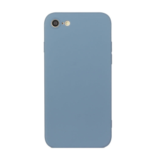 MATT Silikónový obal pre Apple iPhone 7 / iPhone 8 / iPhone SE 2022 / 2020 - svetlo modrý