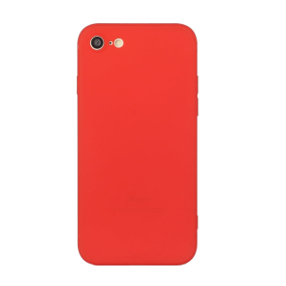 MATT Silikónový obal pre Apple iPhone 7 / iPhone 8 / iPhone SE 2022 / 2020 - červený