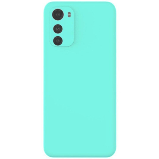 MATT Silikónový Zadný kryt pre Motorola Moto E32 / E32s - mentolový