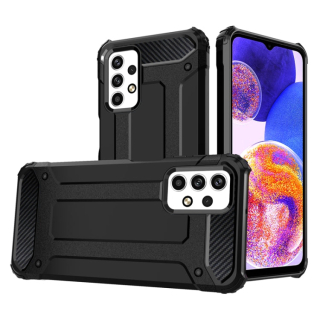 HYBRID ARMOR Tvrdený kryt na Samsung Galaxy A23 / A23 5G - čierny