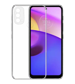 Priehľadný gélový obal 1.5mm pre Motorola Moto E40 / E30 / E30 - transparentný