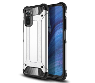 HYBRID Tvrdený Zadný kryt pre Xiaomi Redmi Note 11 / Note 11s - sivý