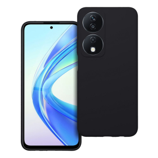 MATT Zadný silikónový kryt pre Honor X7b - čierny