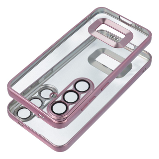 Puzdro GLAM pre Samsung Galaxy S24 FE rose pink