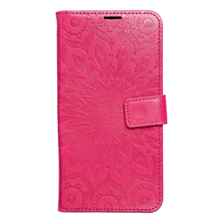 Knižkové puzdro MEZZO pre Samsung Galaxy S25 mandala magenta