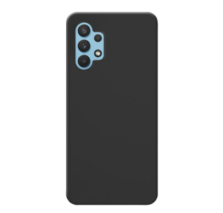 MATT Silikónový Zadný kryt pre Samsung Galaxy A32 5G - čierny