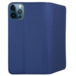 Knižkové puzdro Smart Magnet pre Apple iPhone 12 / 12 Pro modré