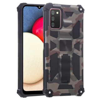 Tvrdený kryt na Samsung Galaxy A03s - Camouflage Armor