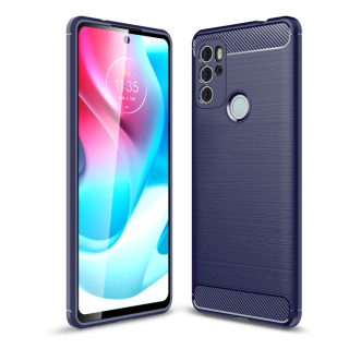 Silikónový kryt pre Motorola Moto G60s - Carbon modré