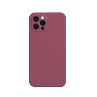 Zadný Silikónový kryt pre Apple iPhone 13 Pro - červený
