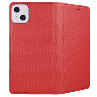 Knižkové puzdro pre Apple iPhone 13 Mini - Smart Magnet červené