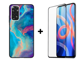 SKLO + PÚZDRO 2v1 pre Xiaomi Redmi Note 11 / Note 11s - Pattern 005