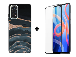 SKLO + PÚZDRO 2v1 pre Xiaomi Redmi Note 11 / Note 11s - Pattern 010