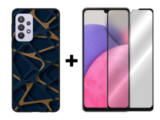 SKLO + KRYT 2v1 pre Samsung Galaxy A33 5G - Pattern 004