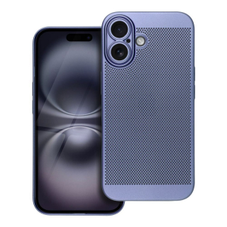 BREEZY Puzdro Apple iPhone 16 modré