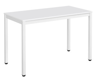 Stôl TESSA 120 cm x 60 cm - biely / biele nohy
